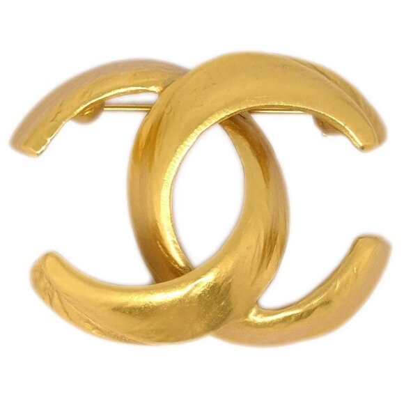 Chanel CC Brooch Pin Gold 00T 194123 - Picture 1 of 4
